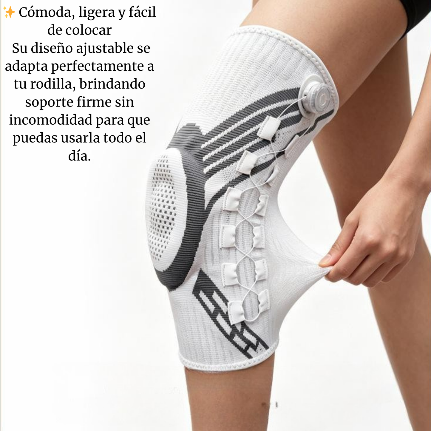 Rodillera ajustable