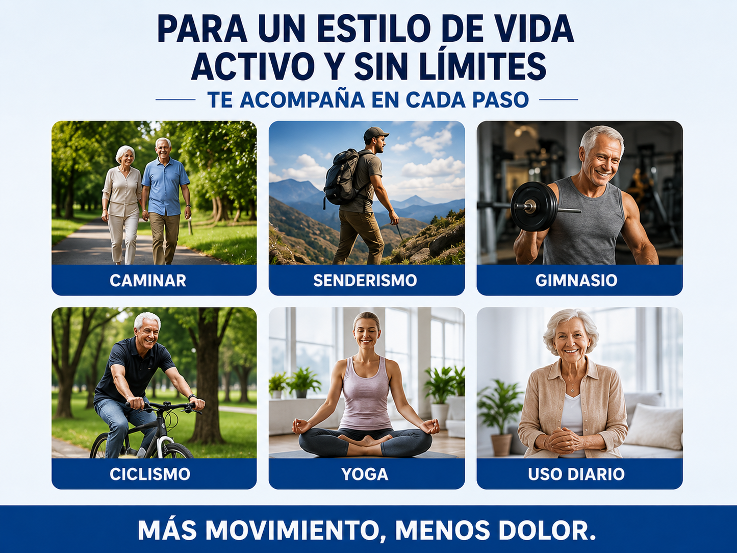 Rodillera ajustable